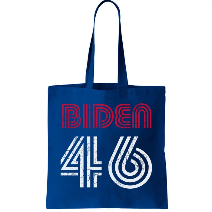 Joe Biden 46 46th President Usa America Retro Style Cool Gift Tote Bag