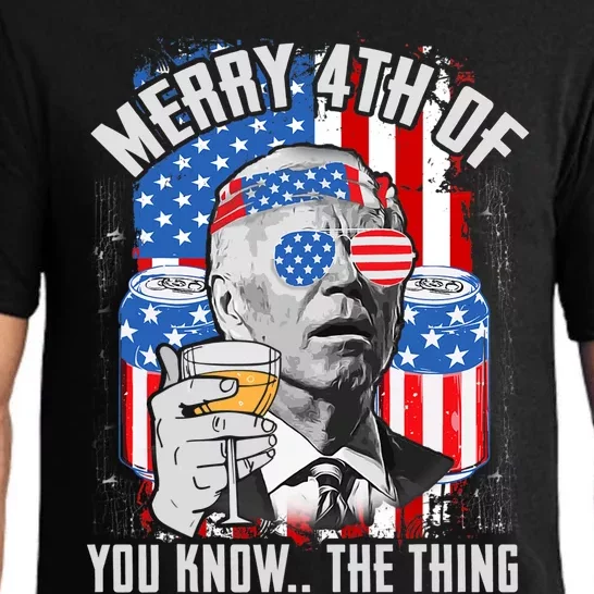 Joe Biden 4th Of July Shirt Pajama Set