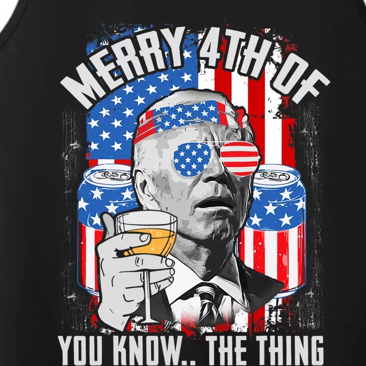 Joe Biden 4th Of July Shirt Performance Tank