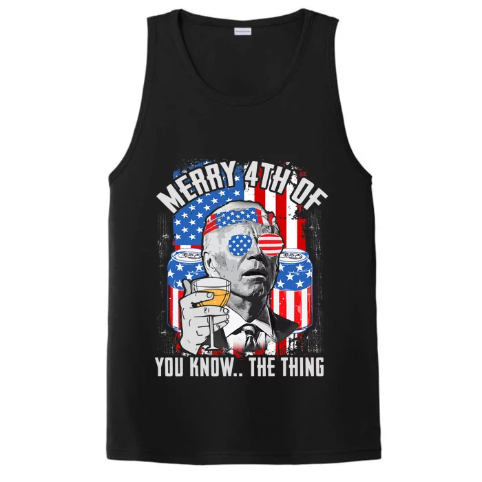 Joe Biden 4th Of July Shirt Performance Tank