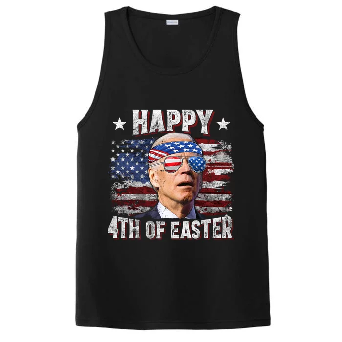 Joe Biden 4th Of July Happy 4th Of Easter American US Flag Performance Tank