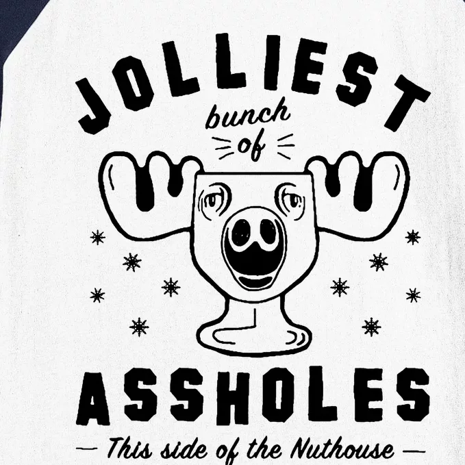 Jolliest Bunch Assholes Nuthouse Baseball Sleeve Shirt