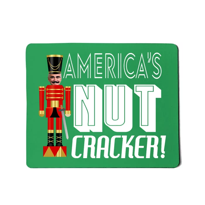 Joe Biden America's Nut Cracker Funny Mousepad