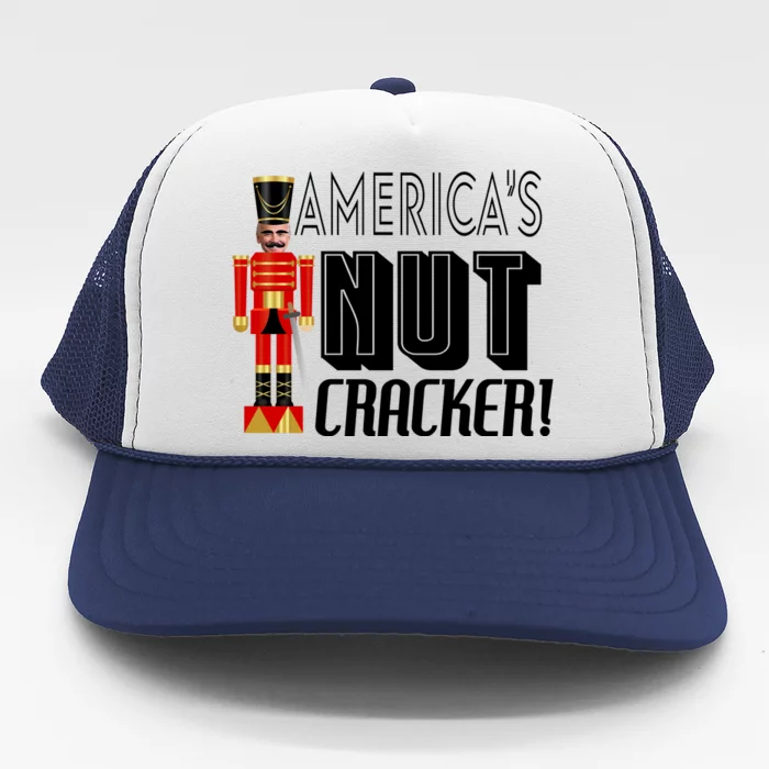 Joe Biden America's Nut Cracker Funny Trucker Hat