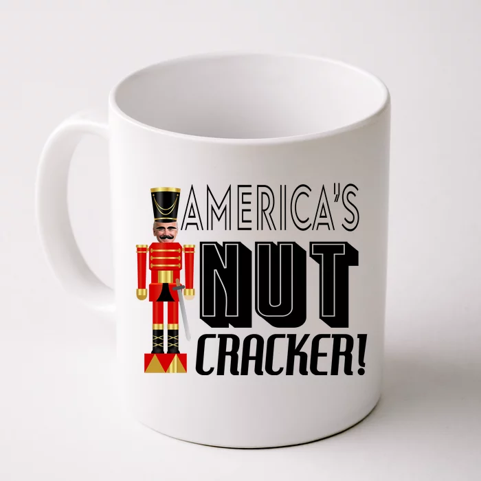 Joe Biden America's Nut Cracker Funny Front & Back Coffee Mug