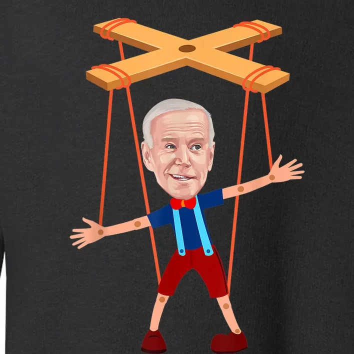 Joe Biden As A Puppet Toddler Sweatshirt