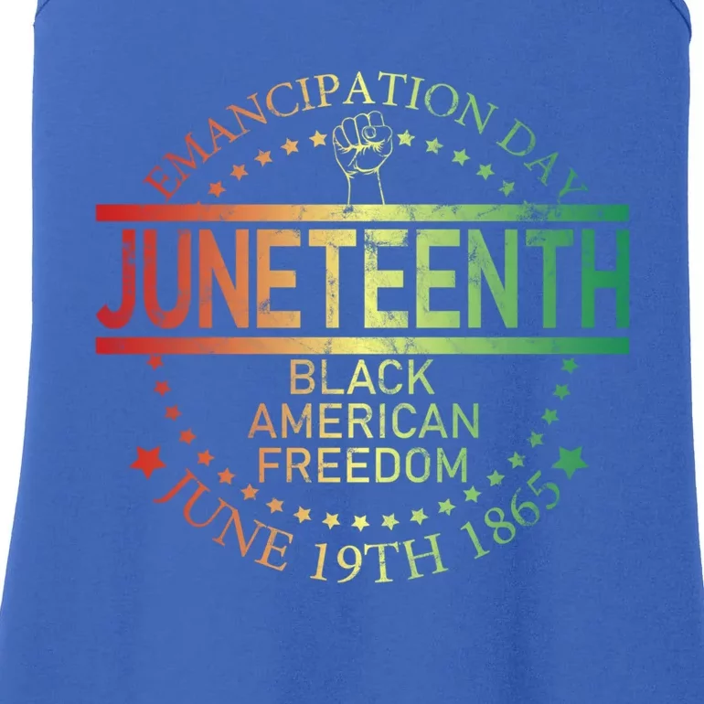 Juneteenth Black African Juneteenth And Black History Tee Funny Gift Ladies Essential Tank