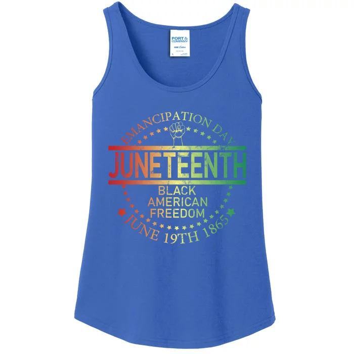 Juneteenth Black African Juneteenth And Black History Tee Funny Gift Ladies Essential Tank