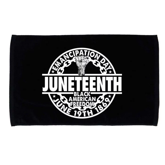 Juneteenth Black American Freedom June 19th Ecipation Day Gift Microfiber Hand Towel