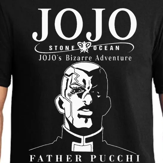 JoJos Bizarre Adventure Stone Ocean Father Enrico Pucchi Pajama Set