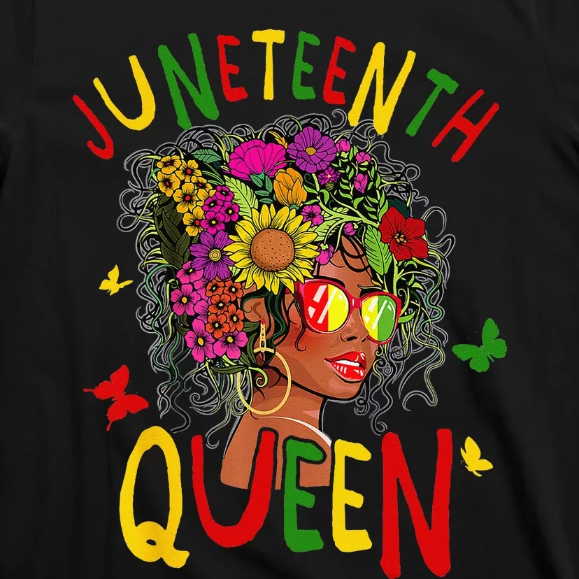 Juneteenth  Black Black Queen History Freedom 1865 T-Shirt