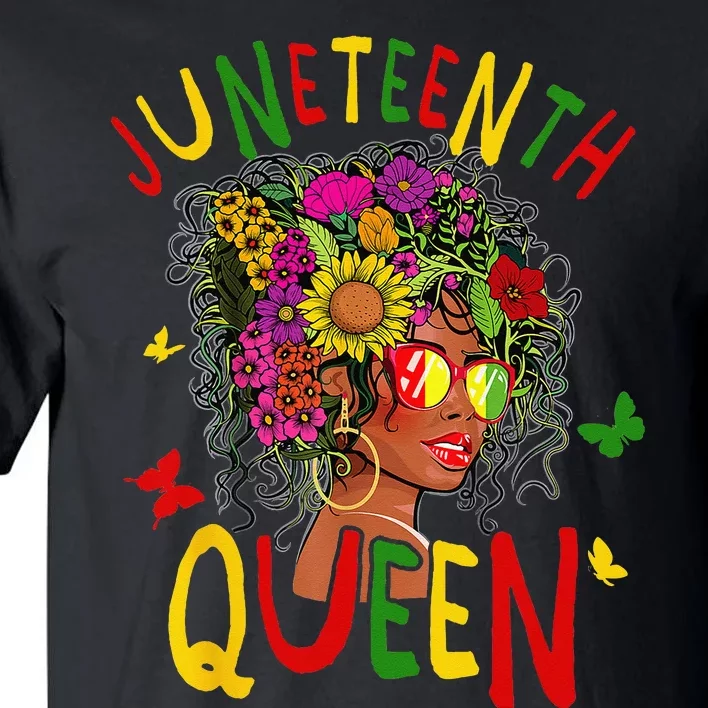 Juneteenth  Black Black Queen History Freedom 1865 Tall T-Shirt