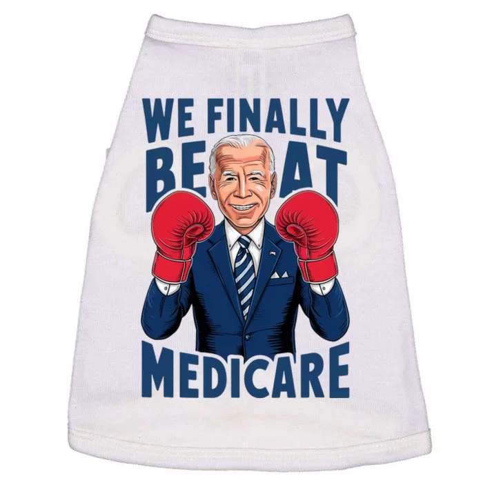 Joe Biden Boxing We Finally Beat Medicare Doggie Tank