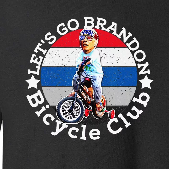 Joe Biden Bicycle Crash Bike Wreck I'm Good RIDIN With Biden Toddler Sweatshirt