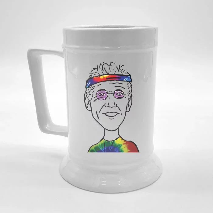 Jay Bilas Bill Walton Front & Back Beer Stein