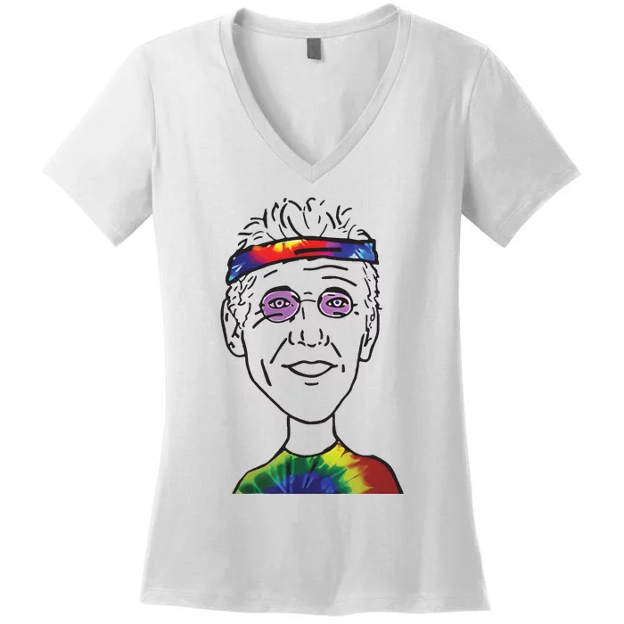 Jay Bilas Bill Walton Women's V-Neck T-Shirt