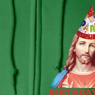 Jesus Birthday Boy Full Zip Hoodie