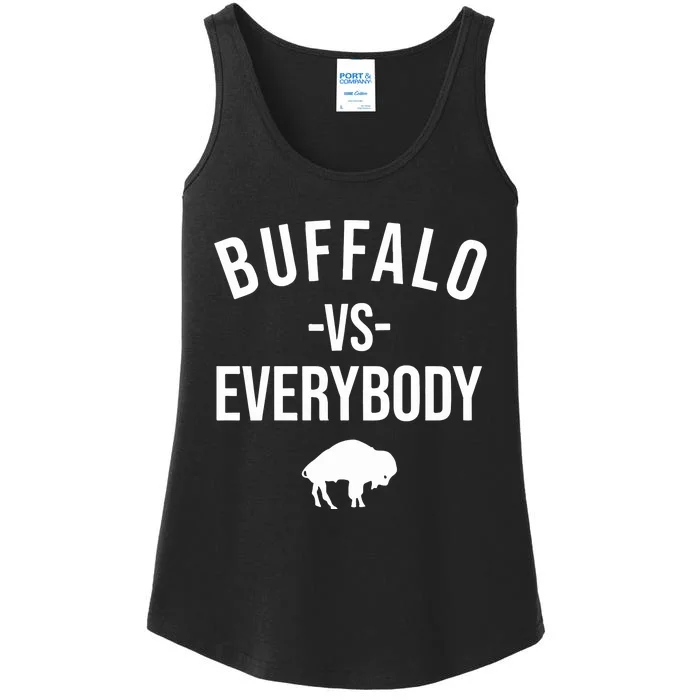 Joe Brady Buffalo Vs Everybody Ladies Essential Tank