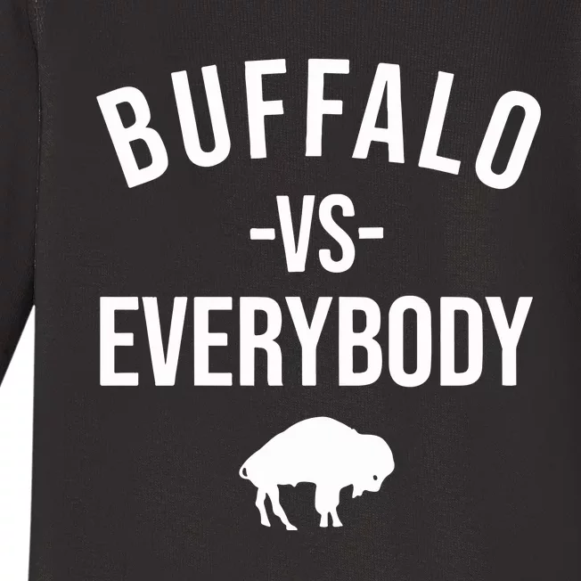 Joe Brady Buffalo Vs Everybody Baby Long Sleeve Bodysuit