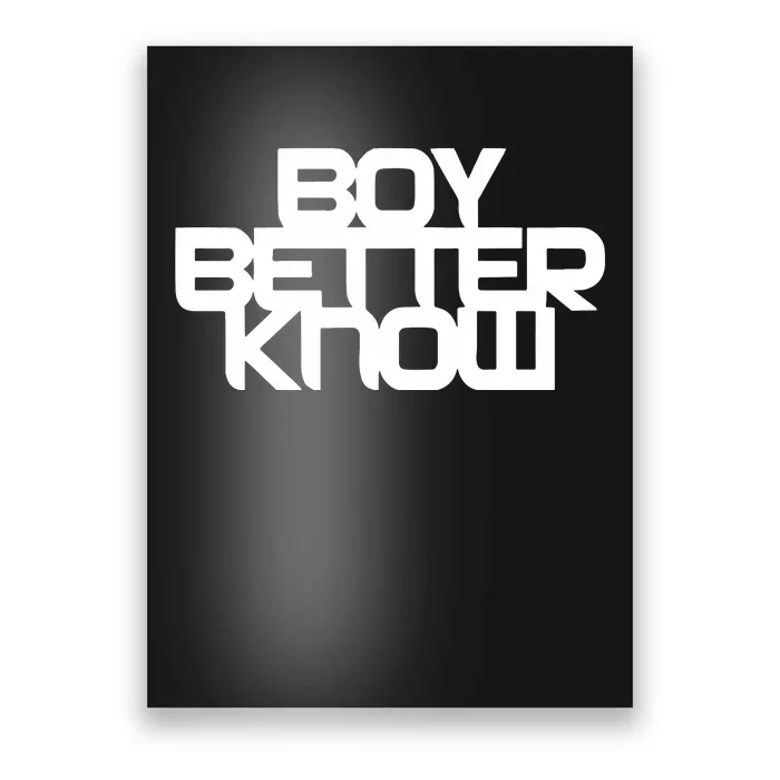 Jme Boy Better Know Poster