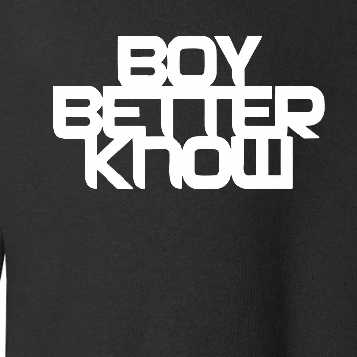 Jme Boy Better Know Toddler Sweatshirt