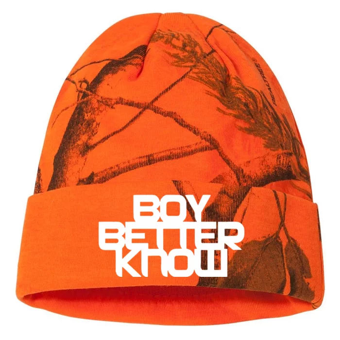 Jme Boy Better Know Kati - 12in Camo Beanie