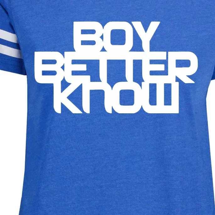 Jme Boy Better Know Enza Ladies Jersey Football T-Shirt