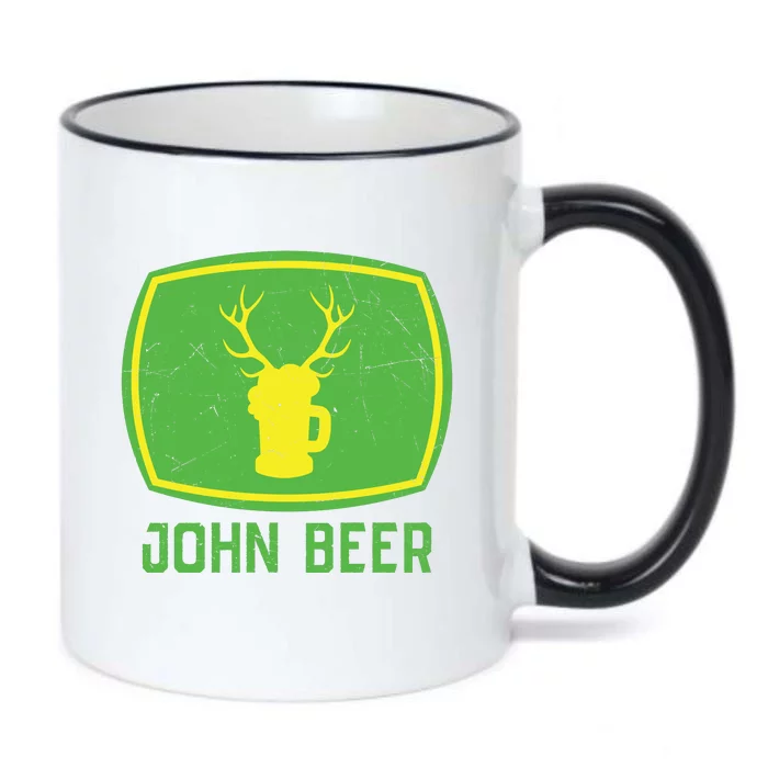 John Beer Beer Gift Beer Lover Black Color Changing Mug