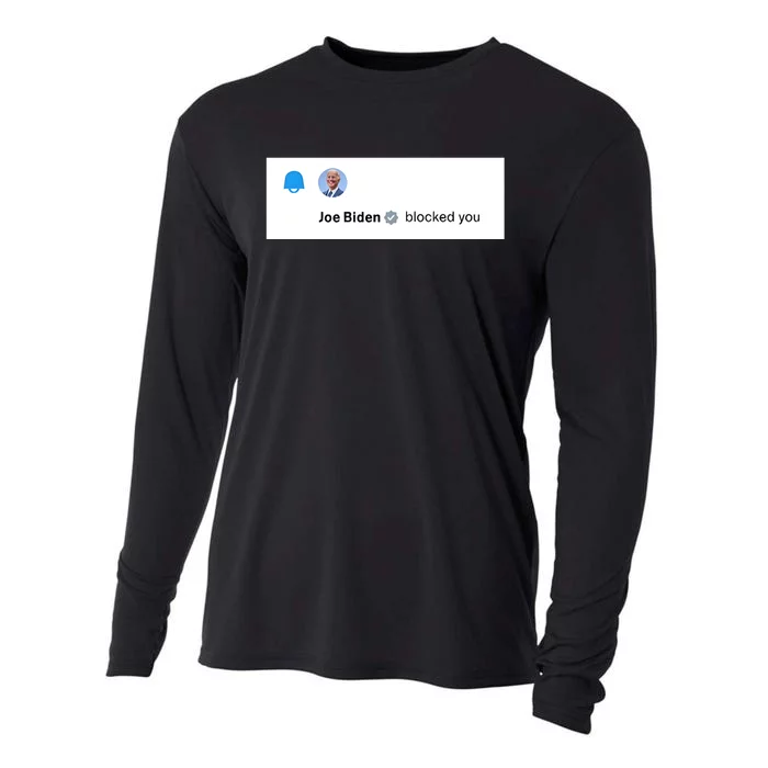 Joe Biden Blocked You Elon Musk On Twitter Cooling Performance Long Sleeve Crew