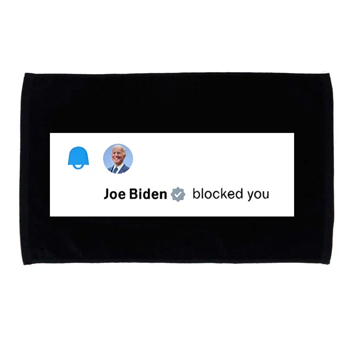 Joe Biden Blocked You Elon Musk On Twitter Microfiber Hand Towel