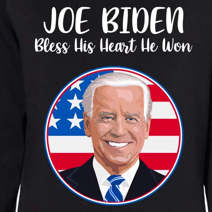 Joe Biden Bless His Heart He Won Womens California Wash Sweatshirt