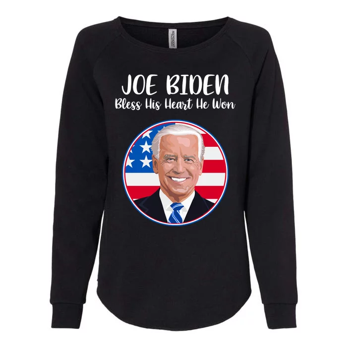 Joe Biden Bless His Heart He Won Womens California Wash Sweatshirt