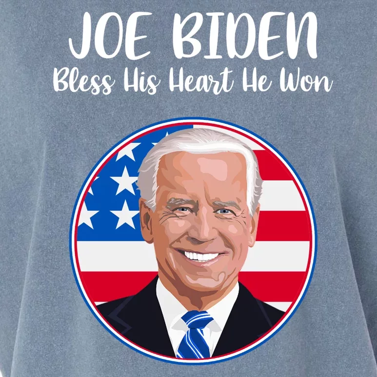 Joe Biden Bless His Heart He Won Garment-Dyed Women's Muscle Tee