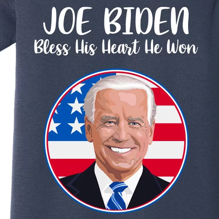 Joe Biden Bless His Heart He Won Baby Bodysuit