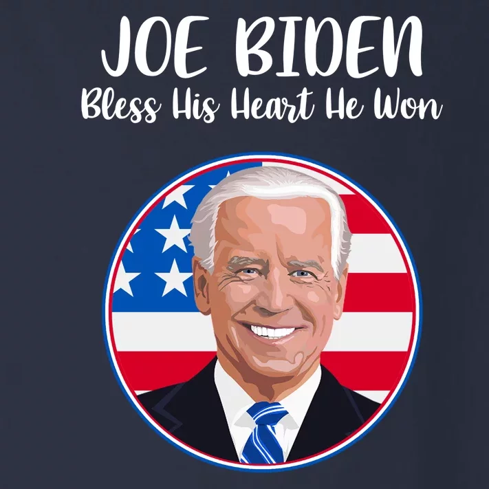 Joe Biden Bless His Heart He Won Toddler Long Sleeve Shirt