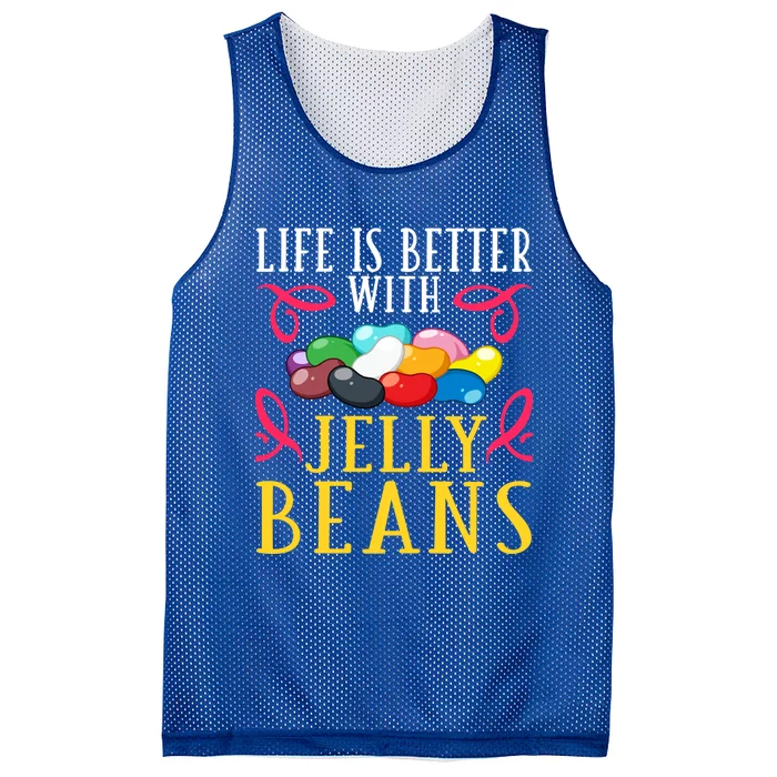 Jelly Bean Candy Beans Vegan Flavors Gift Mesh Reversible Basketball Jersey Tank