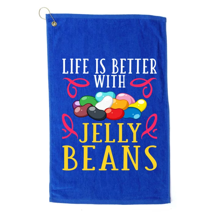 Jelly Bean Candy Beans Vegan Flavors Gift Platinum Collection Golf Towel