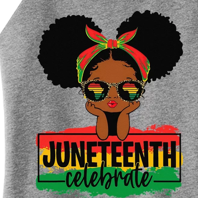 Juneteenth Black Celebrate Juneteenth 1865 African Women’s Perfect Tri Rocker Tank