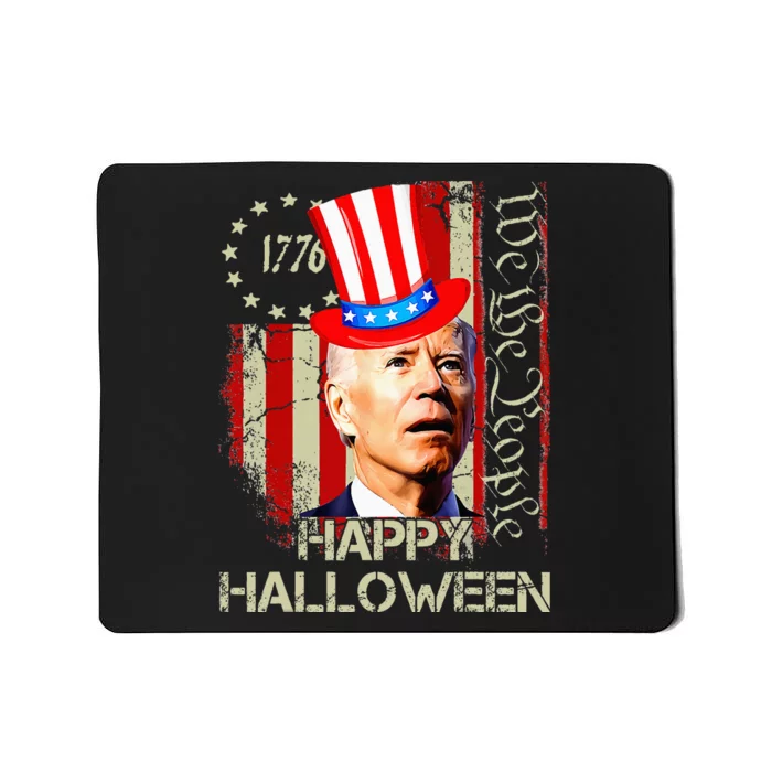 Joe Biden Confused Patriotic Merry Christmas For 4th Of July Mousepad