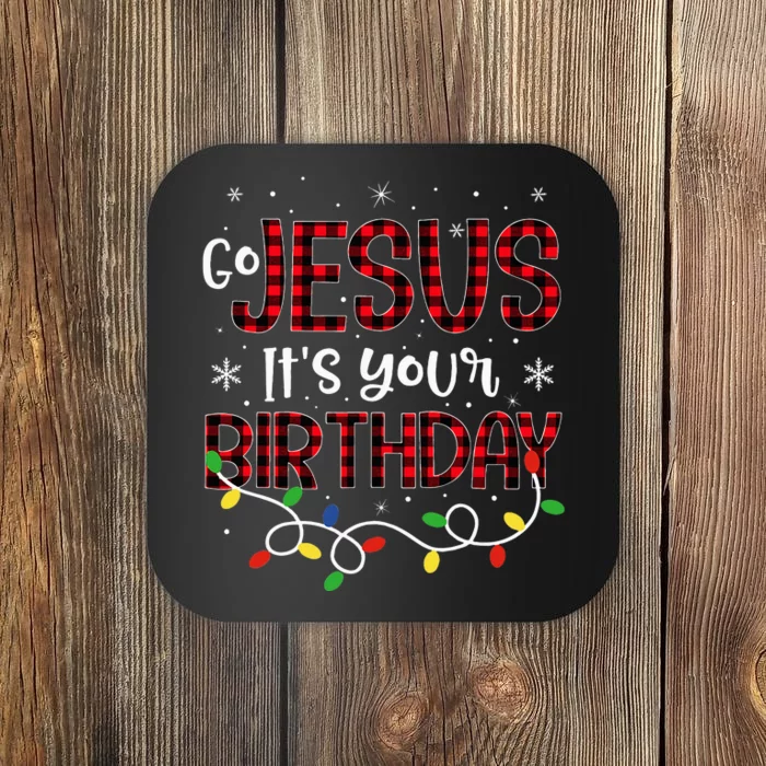 Jesus Birthday Celebration Hilarious Christmas Holiday Gift Coaster