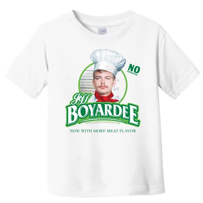 Jeff Boyardee Creepy Jason Toddler T-Shirt