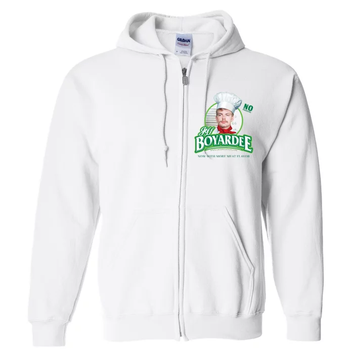 Jeff Boyardee Creepy Jason Full Zip Hoodie