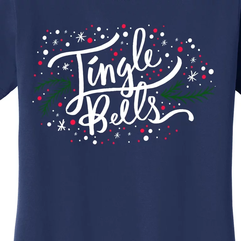 Jingle Bells Christmas Design For Boy Girl Women's T-Shirt