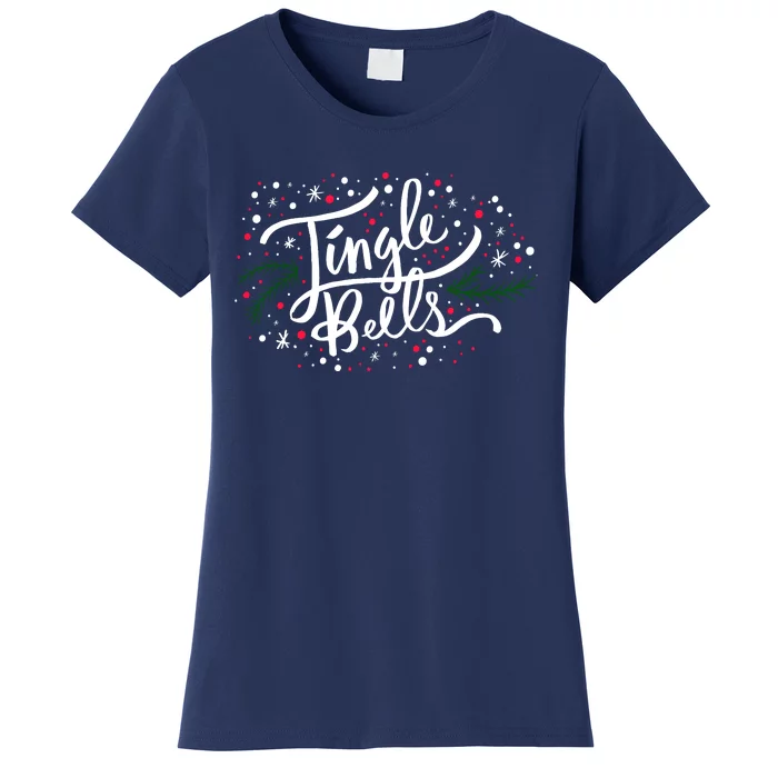 Jingle Bells Christmas Design For Boy Girl Women's T-Shirt