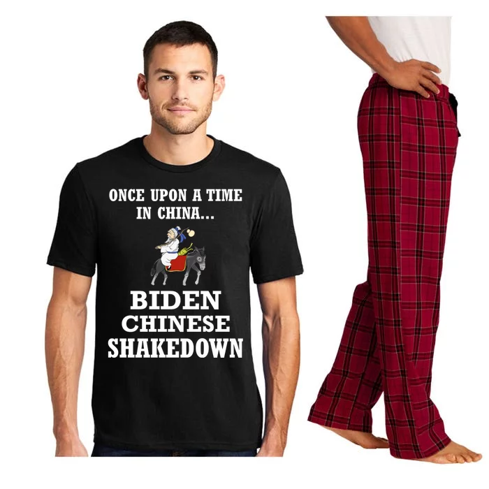 Joe Biden Chinese Shakedown Messages Family Story China Pajama Set