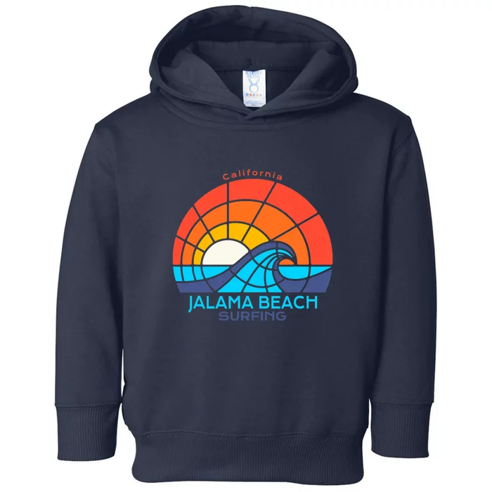 Jalama Beach California Surfing Beach Toddler Hoodie