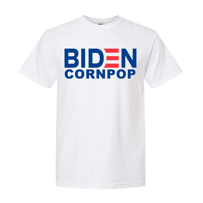 Joe Biden Corn Pop Funny Garment-Dyed Heavyweight T-Shirt