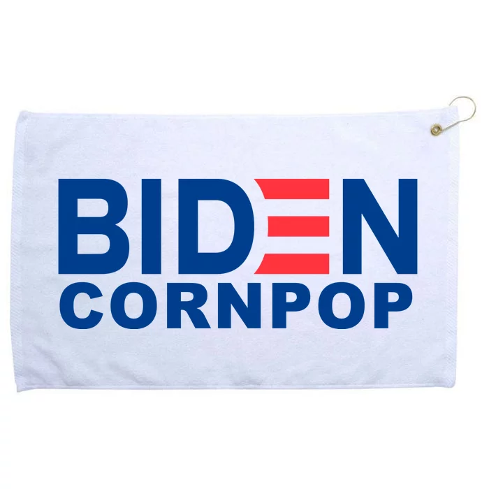 Joe Biden Corn Pop Funny Grommeted Golf Towel