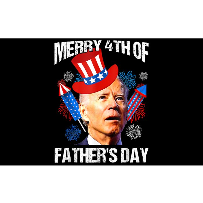 Joe Biden Confused Merry 4th Of Fathers Day Fourth Of July Bumper Sticker