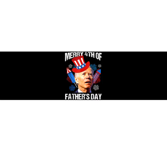 Joe Biden Confused Merry 4th Of Fathers Day Fourth Of July Bumper Sticker